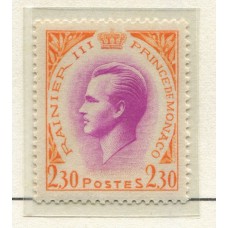 MONACO 1966 Yv. 707 ESTAMPILLA MINT 3,5 Euros